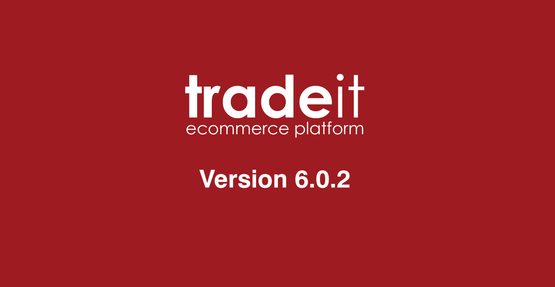 The tradeit ecommerce platform version 6.0.2 logo