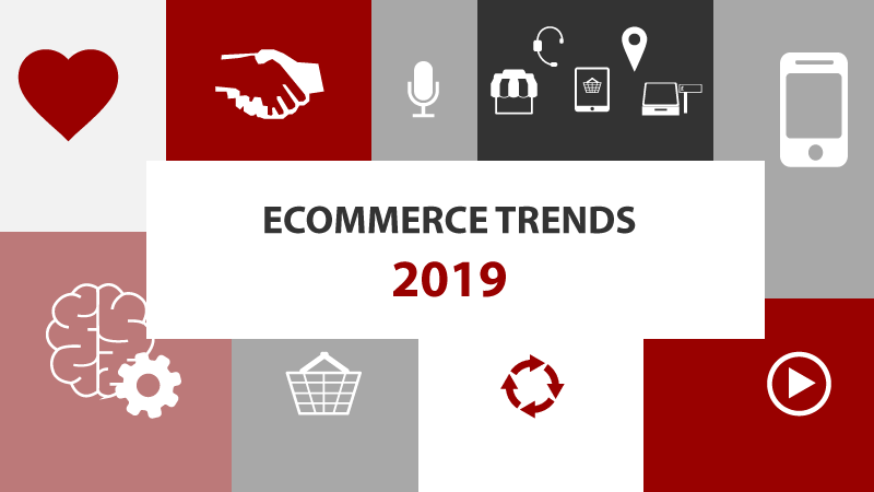 ecommerce trends 2019 illustration