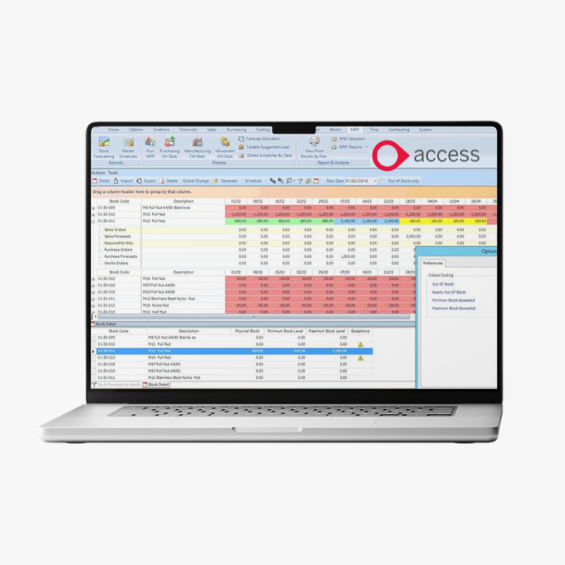 Integration with Access ERP