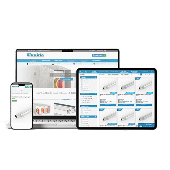 Electrix International ecommerce site