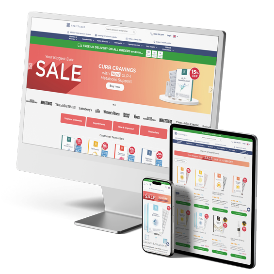 Healthspan ecommerce site