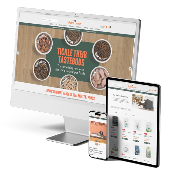 Pets Corner Ecommerce Site
