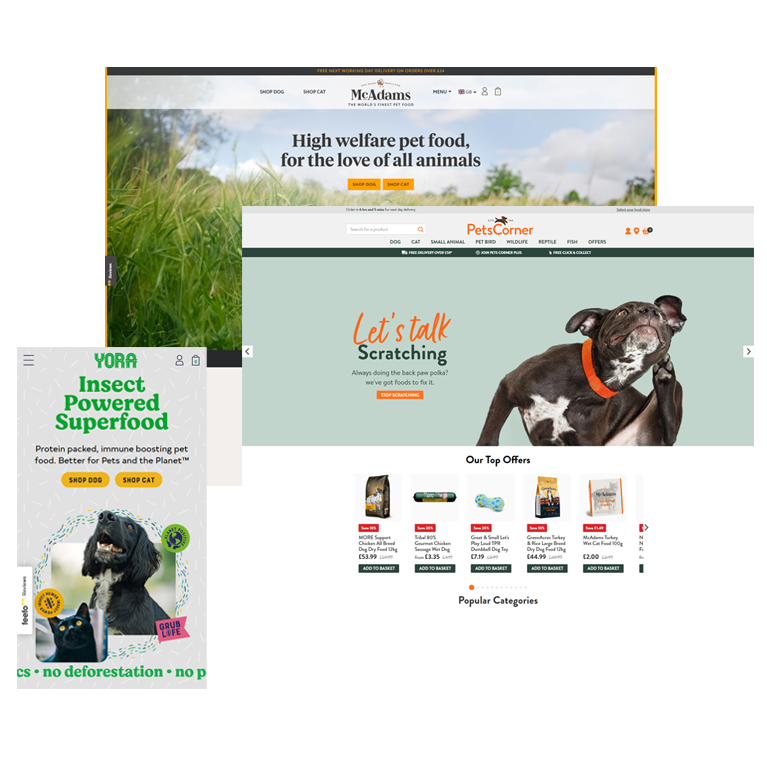 Multiple ecommerce sites