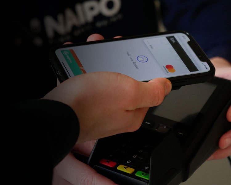 payment wallet on smartphone