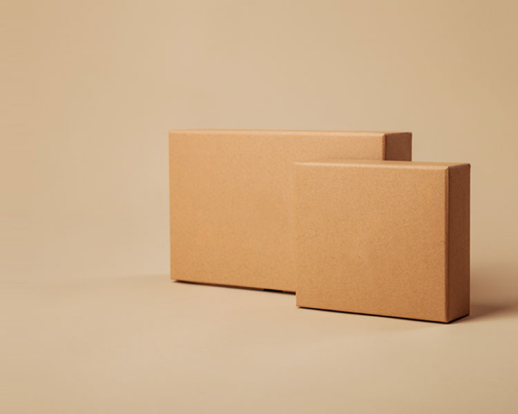 Cardboard packaging boxes