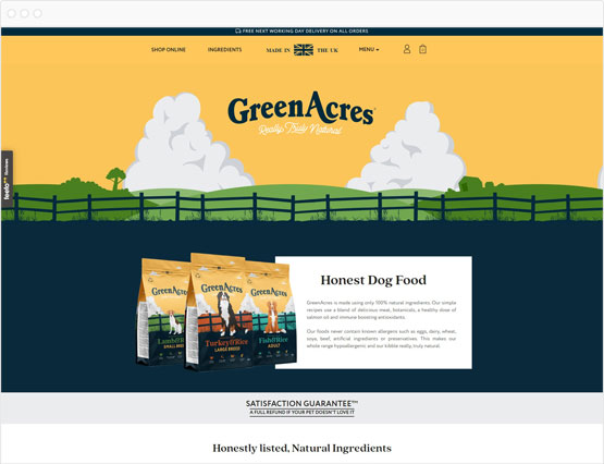 Greenacres homepage