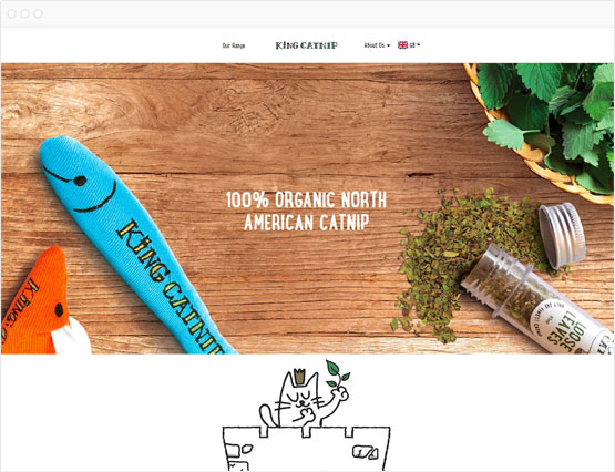 King Catnip homepage