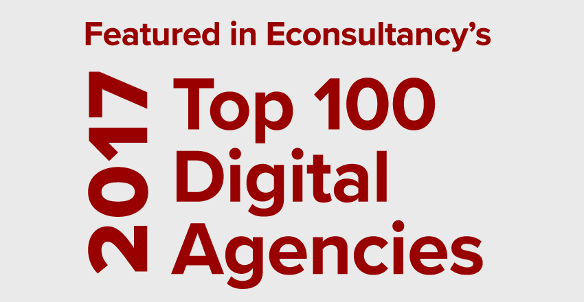 Econsultancy Top 100 Digital Agencies 2017 logo