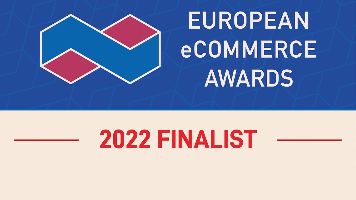 European Ecommerce Awards 2022 finalist logo