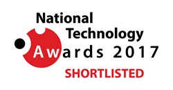 National Technology Awards 2017 shortlisted logo