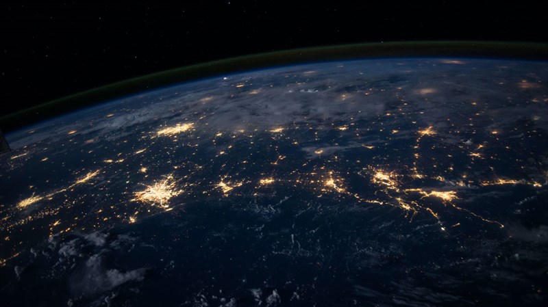 Picture of earth taken from space