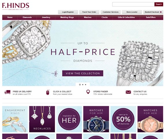 F.Hinds Ecommerce Case Study