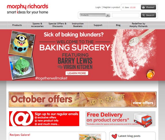 Morphy Richards Ecommerce Case Study