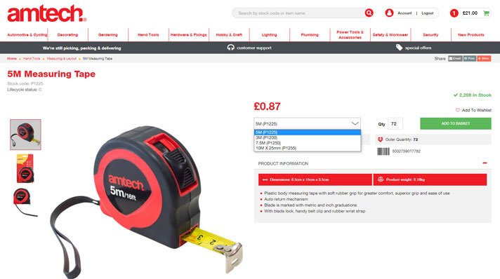 DK Tools product page