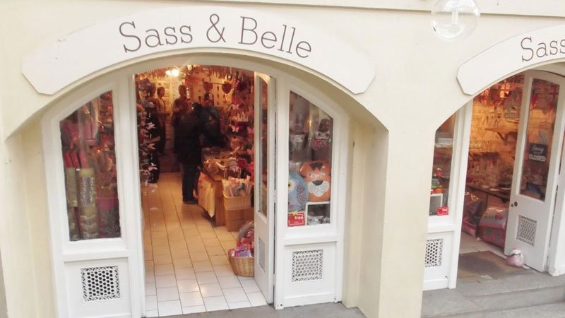 Sass & Belle storefront Covent Garden