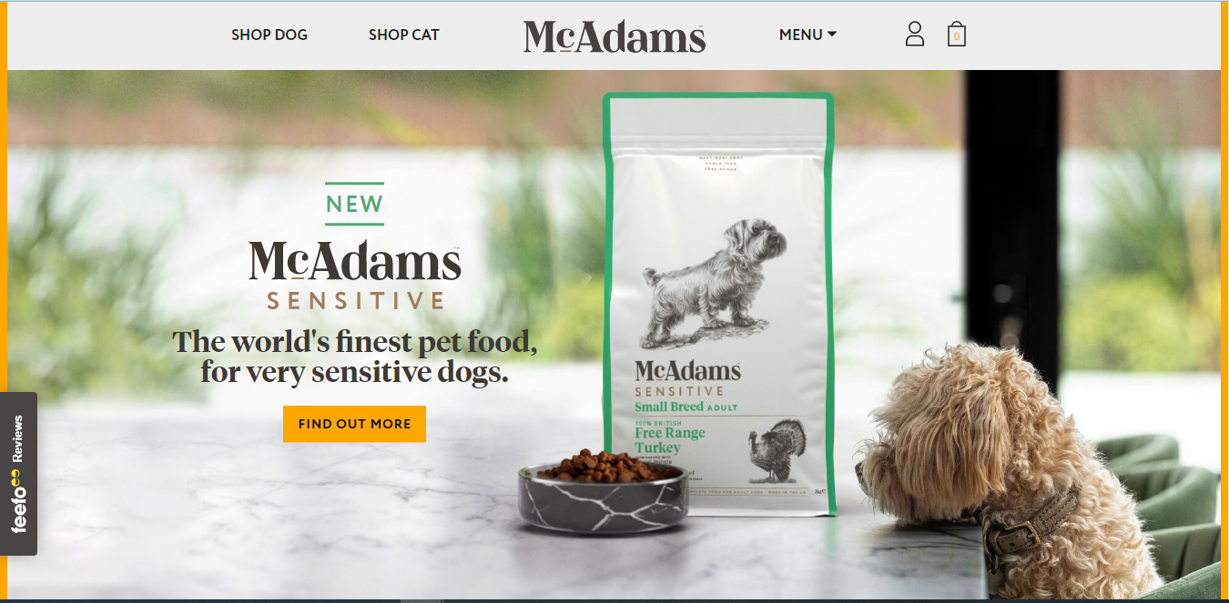 Mcadams ecommerce site