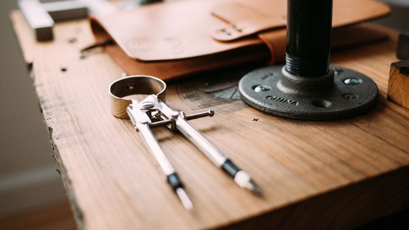 compass on desk