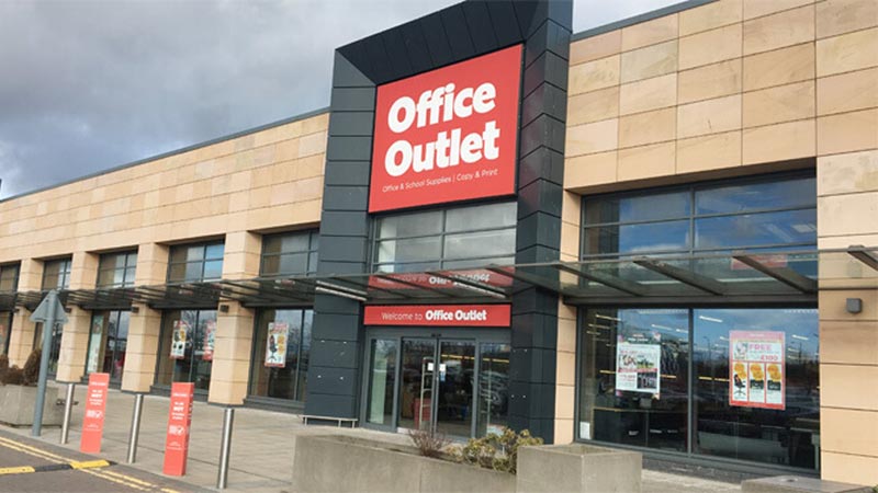 Office Outlet storefront